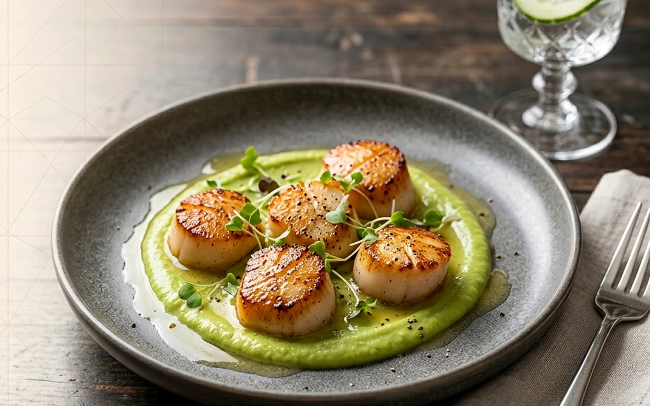 Garden Scallops